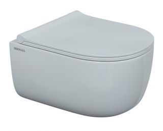 Комплект Berges 4в1 043309: инсталляция NOVUM 525 кнопка L1 белая унитаз EGO Rimless сидение Okus Slim SO